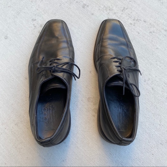 Ecco Mens Derby shoes size 44 or 10.5 USA - Picture 2 of 6